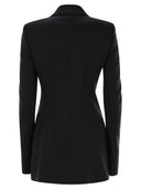 Sportmax Frizzo Scuba Jersey Blazer