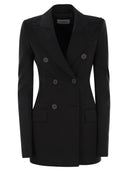 Sportmax Frizzo Scuba Jersey Blazer
