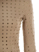 Sportmax Negus SCUBA MACCHIO MAGLIE con strass
