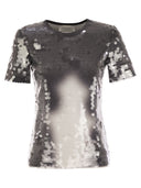 Sportmax Kibbutz T -Shirt mit Pailletten