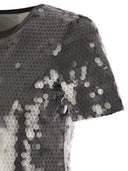 Sportmax Kibbutz T -Shirt mit Pailletten