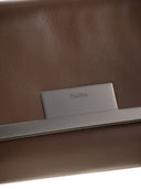 Max Mara Mmclaspclutch Small Natural Leather Clutch Bag