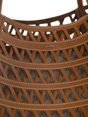 Max Mara Marinesweaving Marine Small Woven Leather Bag