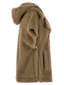 Max Mara Lanoso4 Teddy Fabric Vest Cape