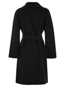 Weekend Max Mara Civada Double Wool Blend Dressing Gown Coat