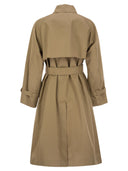 Weekend Max Mara Canasta Reversible Gabardine Drip Proof Trench Coat