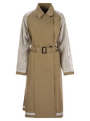 Weekend Max Mara Canasta Reversible Gabardine Drip Proof Trench Coat