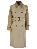 Weekend Max Mara Canasta Reversible Gabardine Tropf -Proof -Trenchcoat