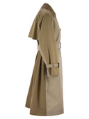 Weekend Max Mara Canasta Reversible Gabardine Tropf -Proof -Trenchcoat