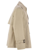 Weekend Max Mara Biglia Drip Proof Gabardine Short Trench Coat