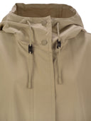 Fin de semana max mara usa a prueba de gotas de algodón gabardina