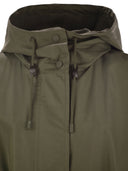 Weekend Max Mara Usa Drip Proof Cotton Gabardine Hood