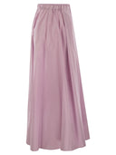 Weekend Max Mara Curvato Taffeta Long Skirt