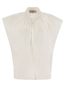 Weekend Max Mara Vallo breed katoenen shirt