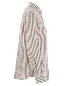 Weekend Max Mara Josef Striped Linen Shirt
