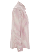 Weekend Max Mara Bahamas Striped Cotton Poplin Shirt
