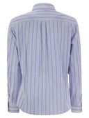 Weekend Max Mara Bahamas Striped Cotton Poplin Shirt