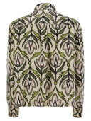 Wochenende Max Mara Enfasi Seiden -Twill -Hemd