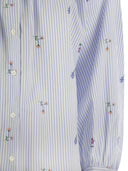 Weekend Max Mara Gilly Embroidered Poplin Shirt