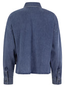 Weekend Max Mara Zemira Boxy Denim Shirt
