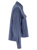 Weekend Max Mara Zemira Boxy Denim Shirt