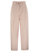Weekend Max Mara Artur1234 Carrot Poplin Trousers