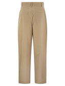 Weekend Max Mara Artur1234 Carrot Poplin Trousers