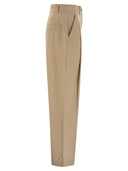 Weekend Max Mara Artur1234 Carrot Poplin Trousers