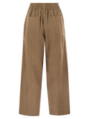 Weekend Max Mara Milva Loose Cotton Trousers