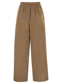 Weekend Max Mara Milva Loose Cotton Trousers