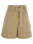 Weekend Max Mara Cirino bomuld og linned Bermuda Shorts