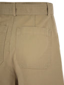 Weekend Max Mara Cirino bomuld og linned Bermuda Shorts