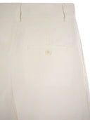 Weekend Max Mara Ecuba Cotton e Linen Bermuda Shorts
