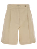 Weekend Max Mara Ecuba Cotton og Linen Bermuda Shorts