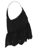 Weekend Max Mara Asburgo1234 Embroidered Cotton Canvas Top