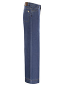 Weekend Max Mara Vega Jeans Wide Leg In Denim