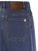 Weekend Max Mara Vega Jeans Wide Leg In Denim