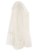 Weekend Max Mara Astro1234 Viscose And Linen Gauze Blouse
