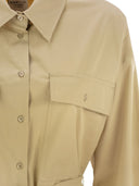 Weekend Max Mara Balocco Poplin Chemise Dress
