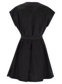 Weekend Max Mara Mitico Short Dress In Cotton Poplin