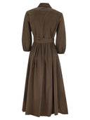 Weekend Max Mara Kentia Cotton Chemisier Dress