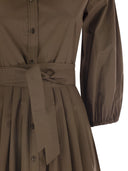 Weekend Max Mara Kentia Cotton Chemisier Dress