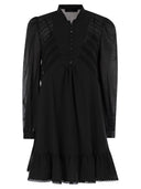 주말 Max Mara Aster Cotton Voile Flared 드레스