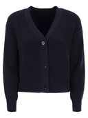 Weekend Max Mara Nirvana Cardigan filato di cotone a coste
