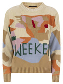 Weekend Max Mara Fabian Jumper In Fancy Cotton Yarn