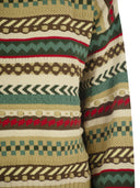 Weekend Max Mara Novara Cotton Jumper With Jacquard Design