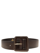 Week-end Max Mara Gerard Courte en cuir avec boucle couverte