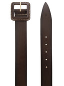 Week-end Max Mara Gerard Courte en cuir avec boucle couverte