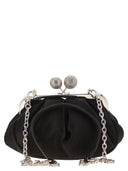 Weekend Max Mara Emmy Small Satin Pastry Bag With Rhinestones