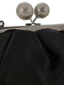 Weekend Max Mara Emmy Small Satin Pastry Bag With Rhinestones